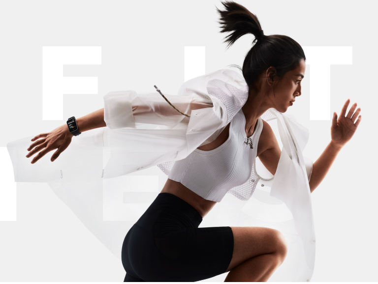 小米手环 8 Pro 运动模特平面摄影