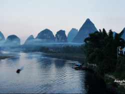 孤帆远影.桂林(二)
