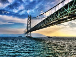 RoyWang作品 明石海峡大桥倩影