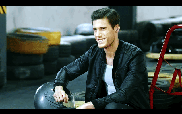 男装皮衣品牌卡丁车赛道“on track”主题拍摄-Desgined by 武减武文化创意（图ZNzQ4Mjg1NDQ=） - 人像摄影 - 站酷设计师武减武文化创意原创素材 - 站酷ZCOOL