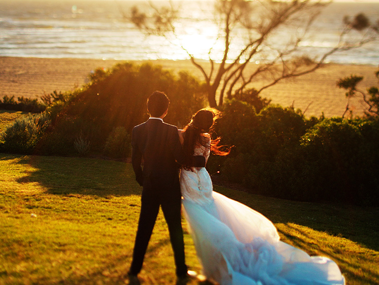 卜马婚纱｜陈大帅&赵小白摄于墨尔本