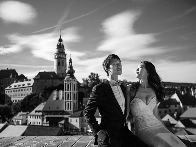 卜马婚纱｜何砚&严一凡摄于布拉格