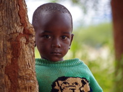 骑在非洲-路上随拍的一些非洲儿童