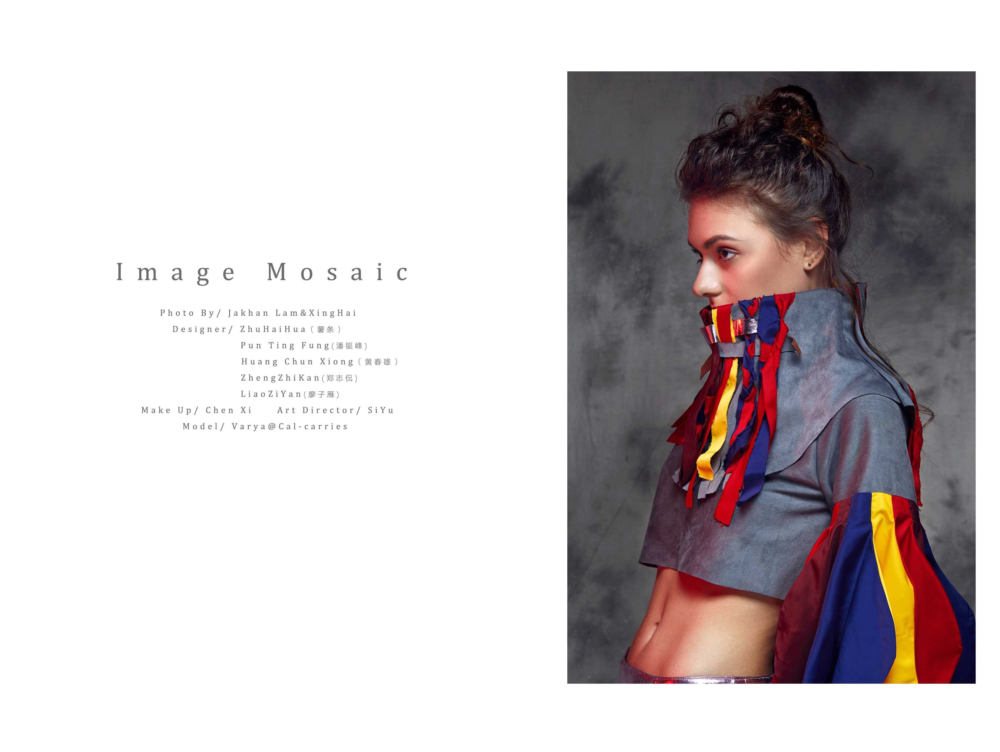 Image Mosaic拼贴｜Suspense神秘黑纱 ／ 摄影