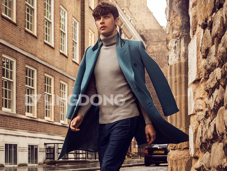 外景男装调色